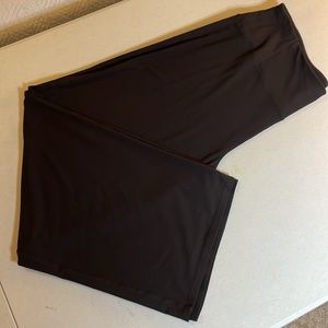 J Jill Wearever Collection Smooth-fit Wide leg Black Pant Size Large